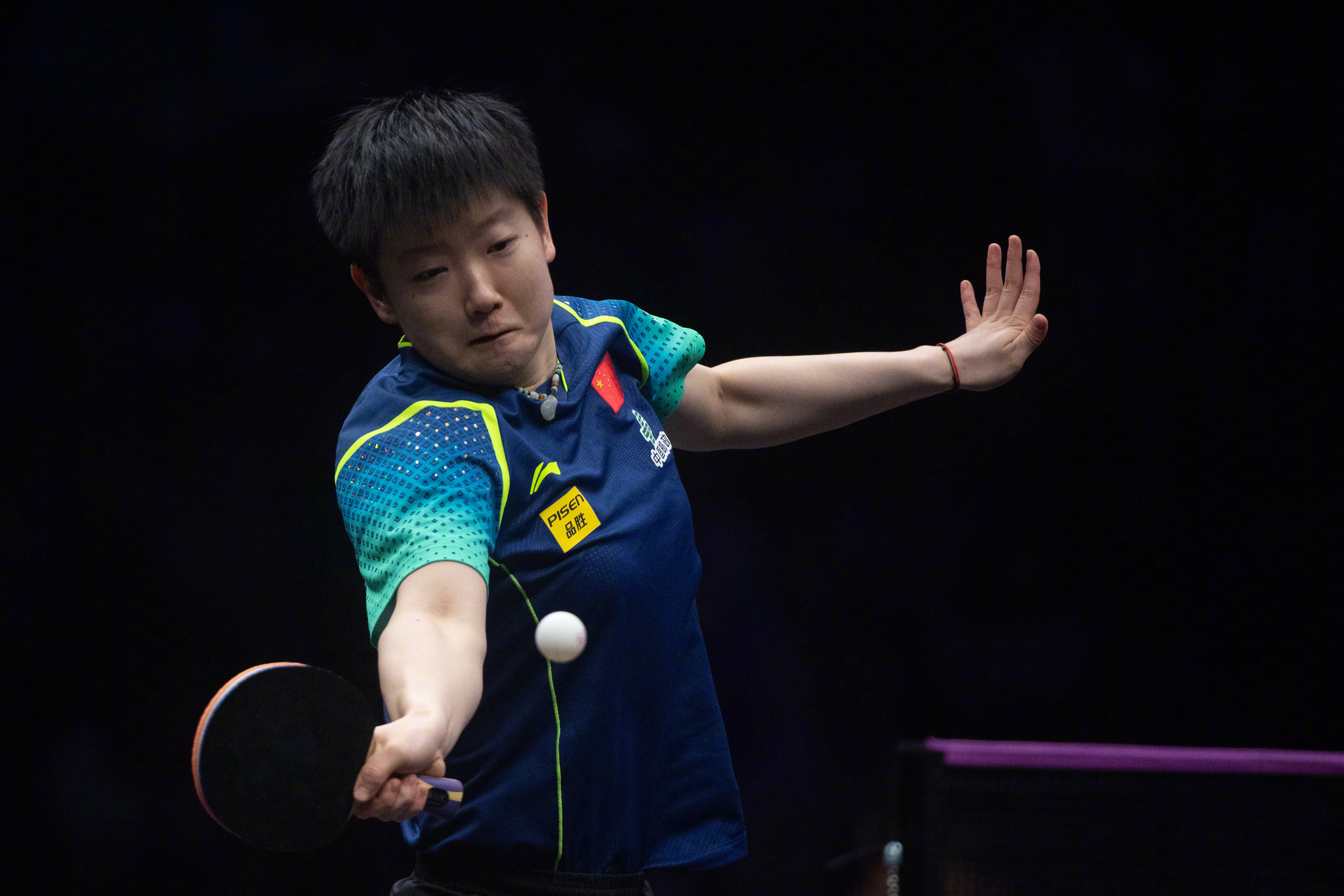 哥伦比亚乒乓球选手霸气登场