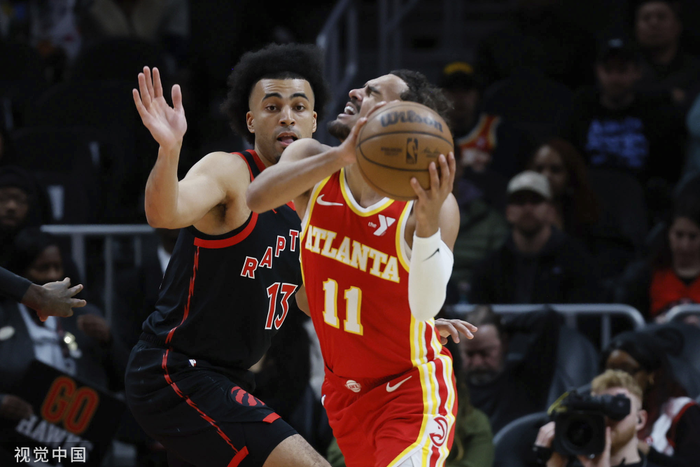 猛龙客场击败老鹰，西亚卡姆全场24分